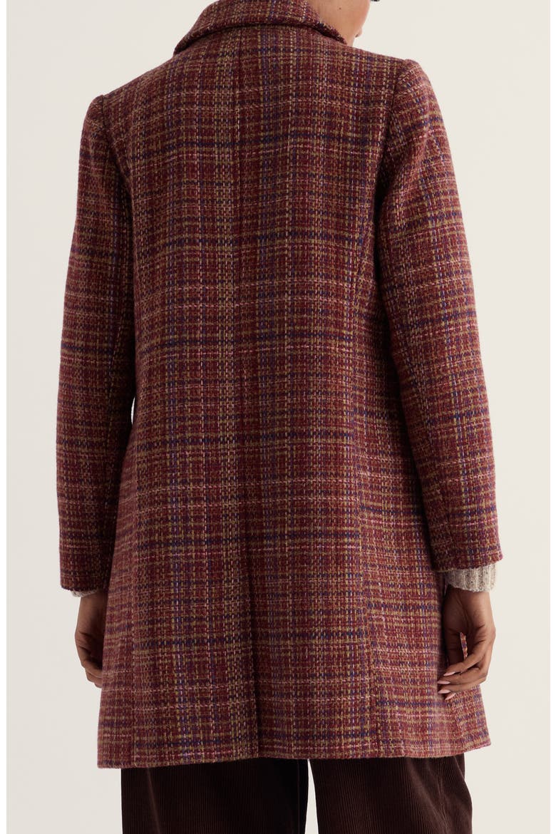 Wood Cabin Twill Coat, Alternate, color, BRUSHMARK MULTI