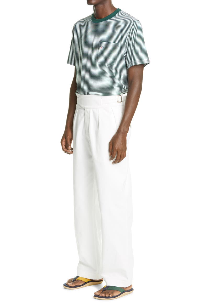 Twill Gurkha Pants (Nordstrom Exclusive Color), Alternate, color, WHITE