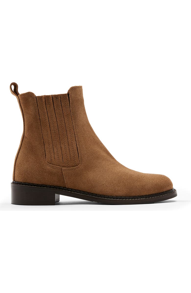 La Canadienne Siera City Dry<sup>™</sup> Waterproof Chelsea Boot, Alternate, color, Toffee Suede