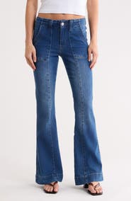 Madden Girl High Rise Flare Leg Jeans