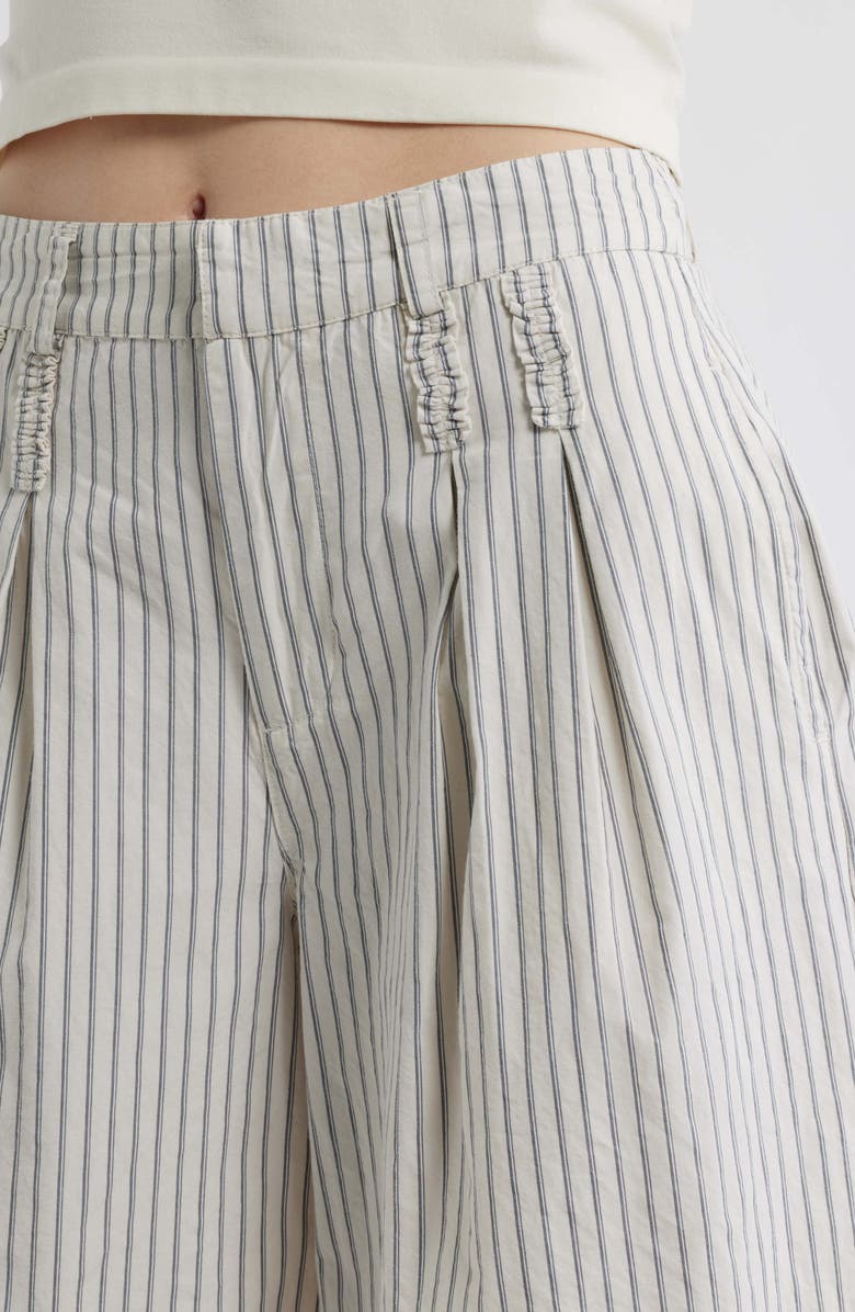 Damson Madder Ambrosia Stripe Organic Cotton Shorts, Alternate, color, Stripe