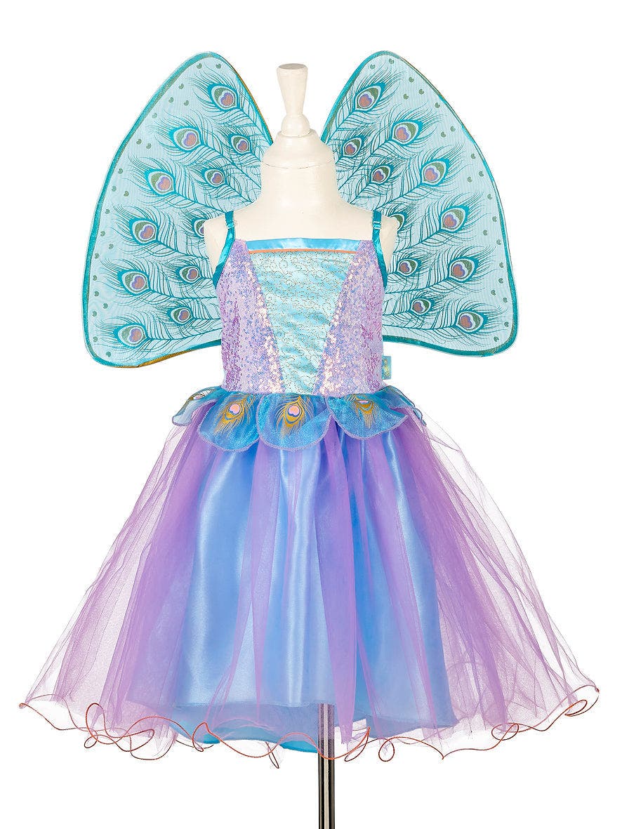 Souza Tamara Fairy Costume, Dress and Wings Set in Green 