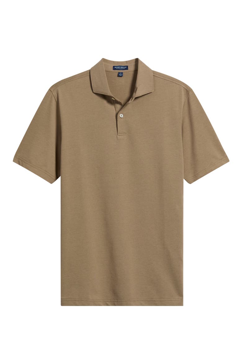 Crown Crafted Albatross Performance Polo, Alternate, color, LIGHT MOCHA