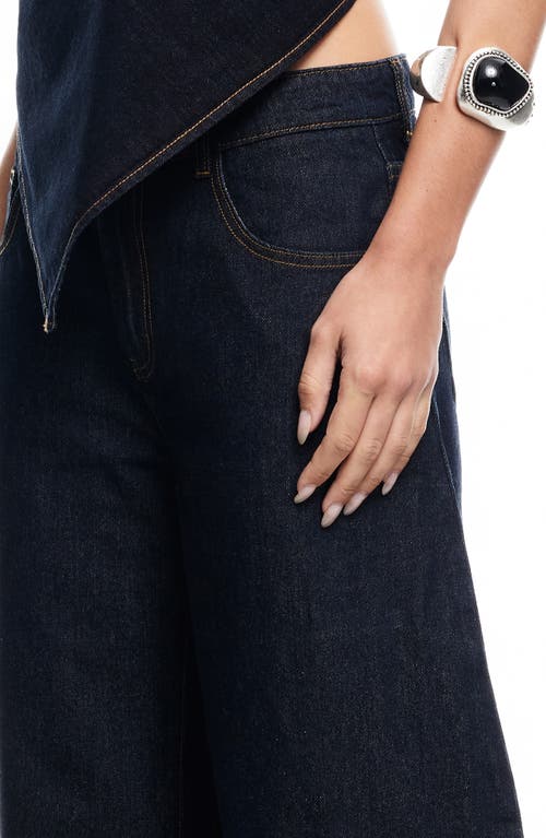 Shop Lioness Horseshoe Low Rise Barrel Leg Jeans