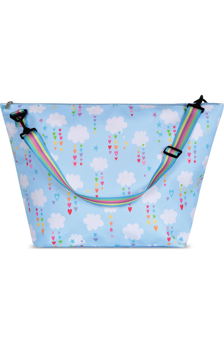 Iscream Cheerful Clouds Travel Bag, Main, color,