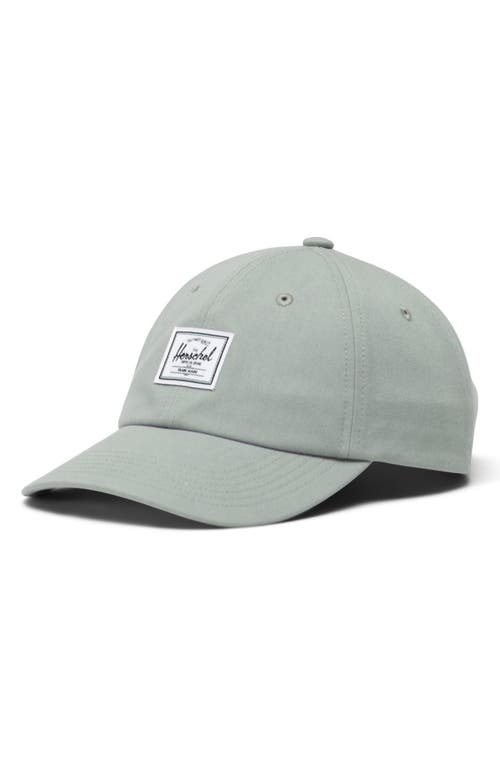 Herschel Supply Co . Sylas Classic Baseball Cap In Iceberg Green