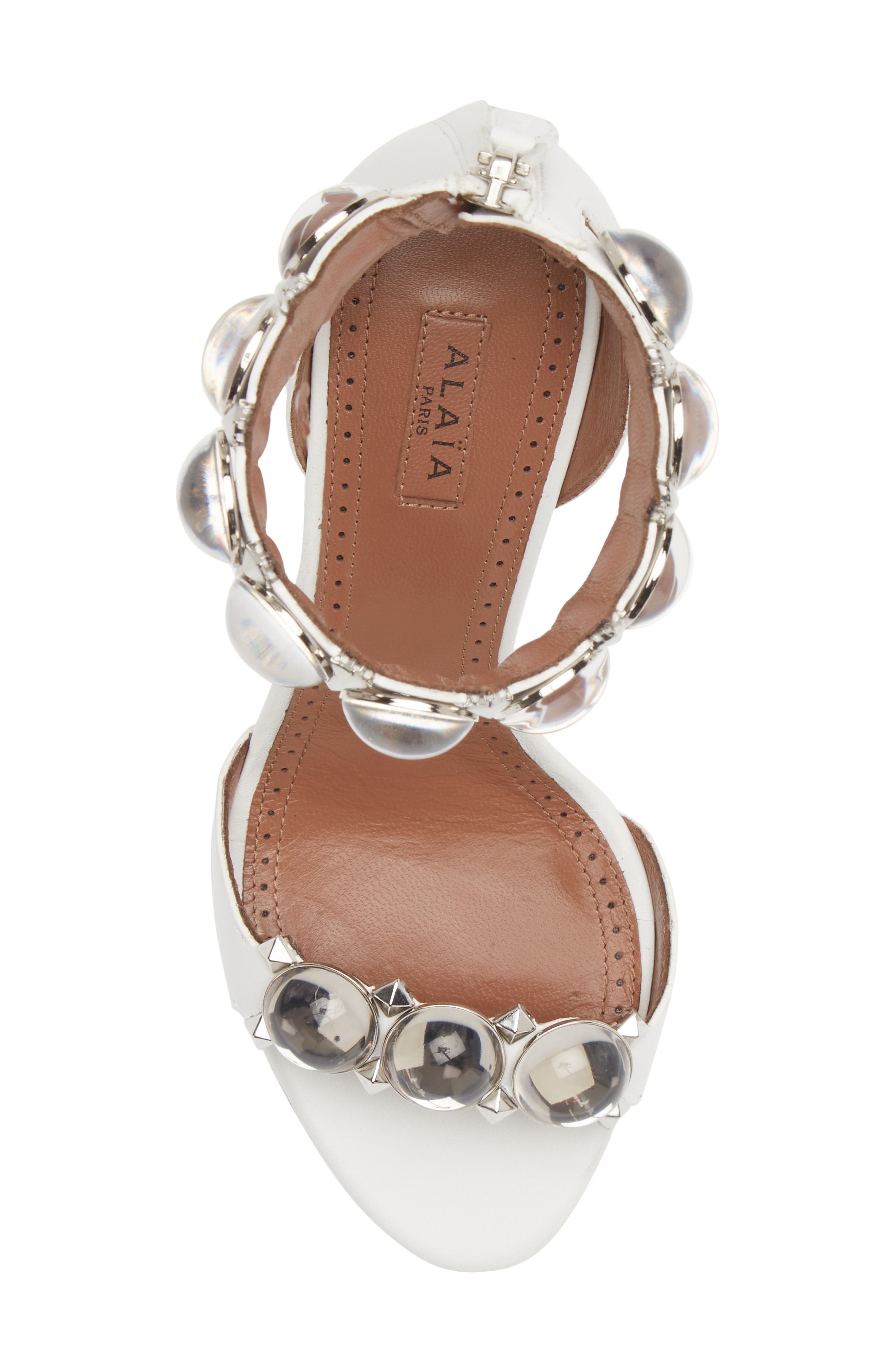 Alaïa La Bombe Sandal, Alternate, color, 