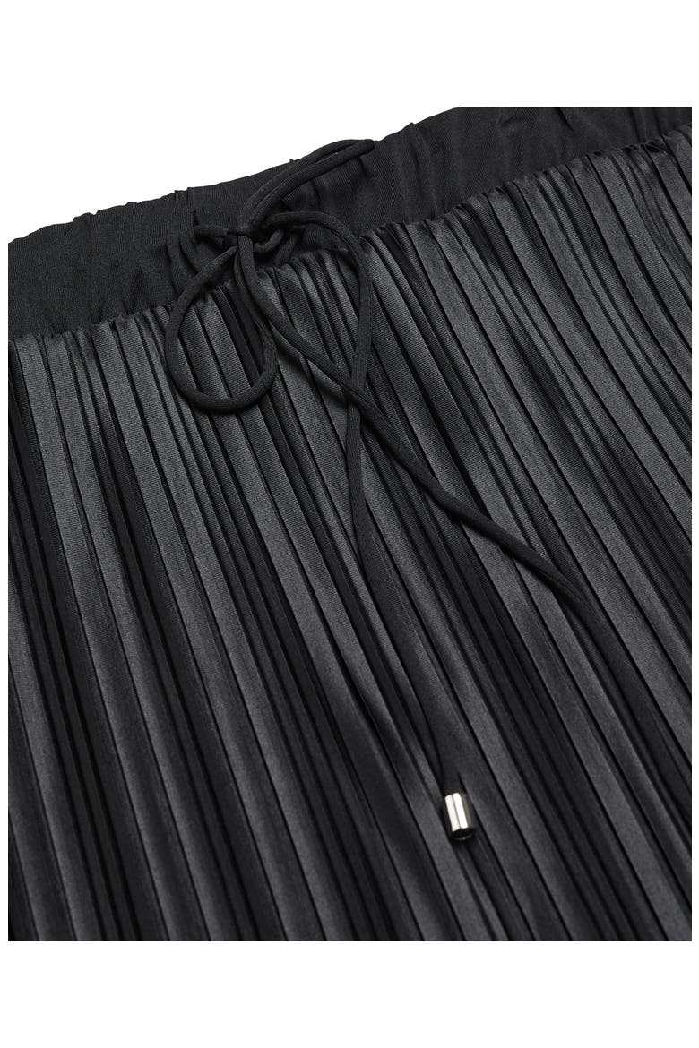 Pleated Skirt, Alternate, color, BLACK