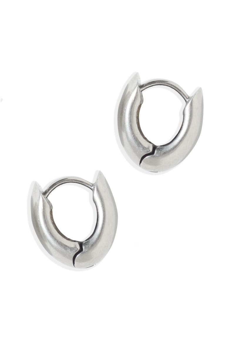 67jewelry Mini Puffs, Main, color, Polished Silver