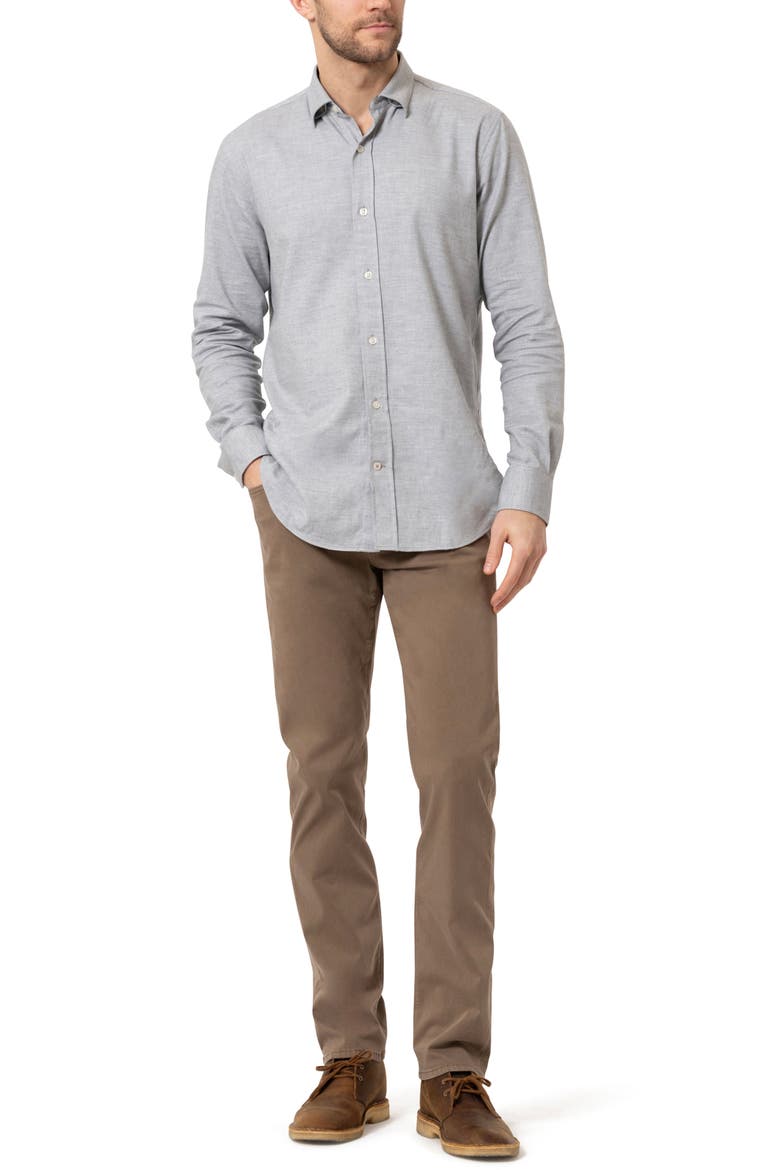 Charisma Relaxed Straight Leg Twill Pants, Alternate, color, TIMBER TWILL