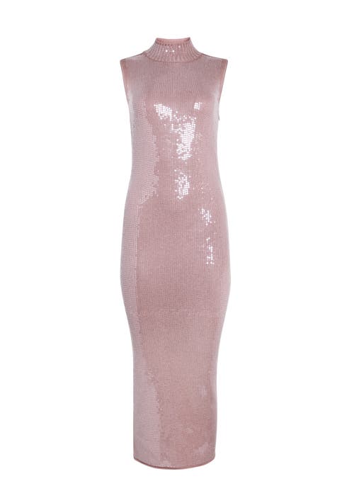 Retroféte Dove Dress In Truffle