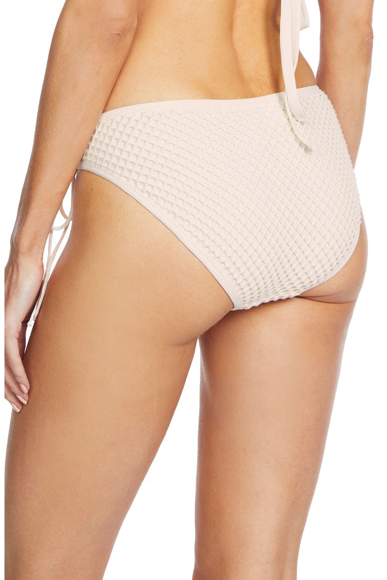 Pua Side Tie Bikini Bottoms, Alternate, color, ECRU
