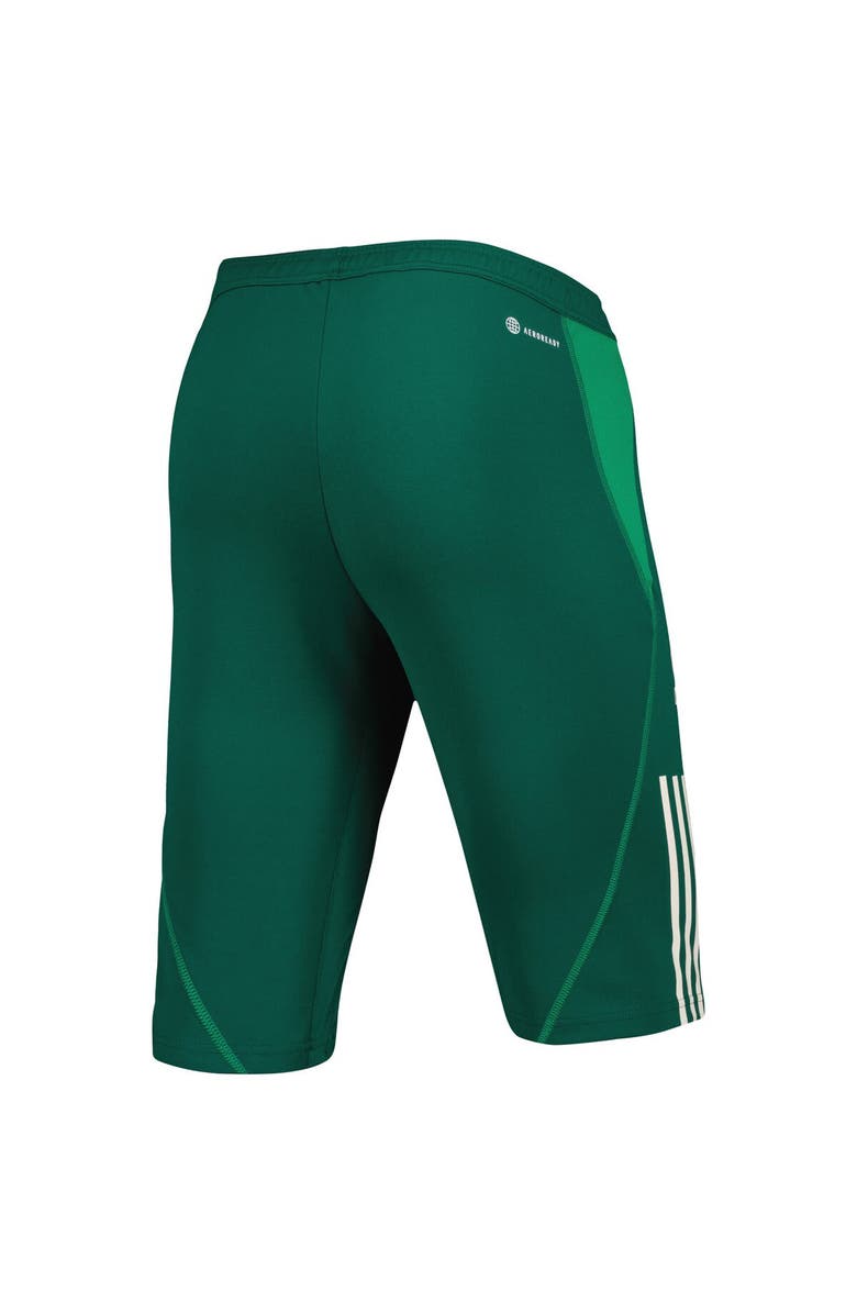 adidas Men's adidas Green Mexico National Team Training AEROREADY Half Pants, Alternate, color, 
