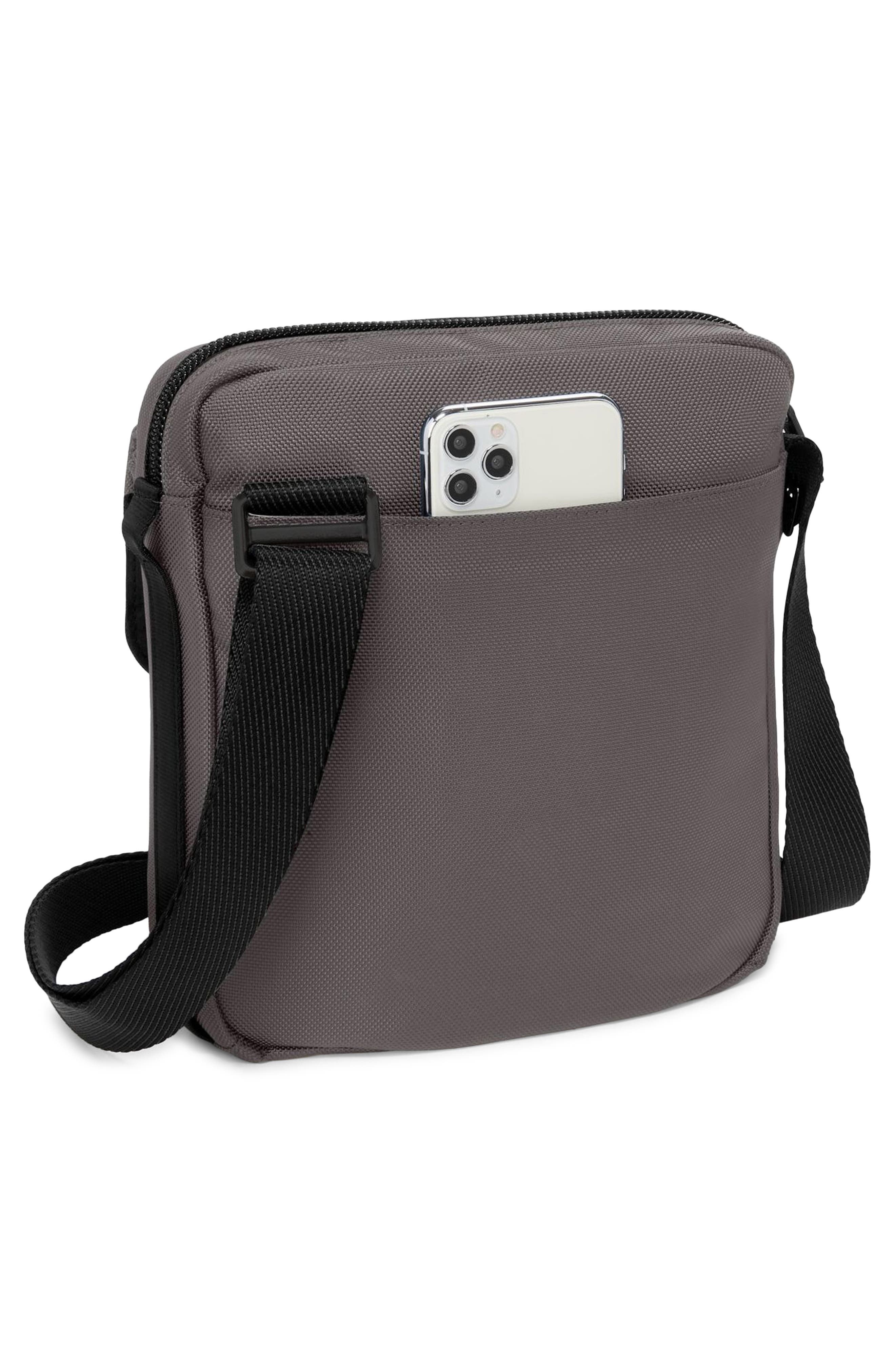 Alpha Bravo Junior Crossbody Bag, Alternate, color, CHARCOAL