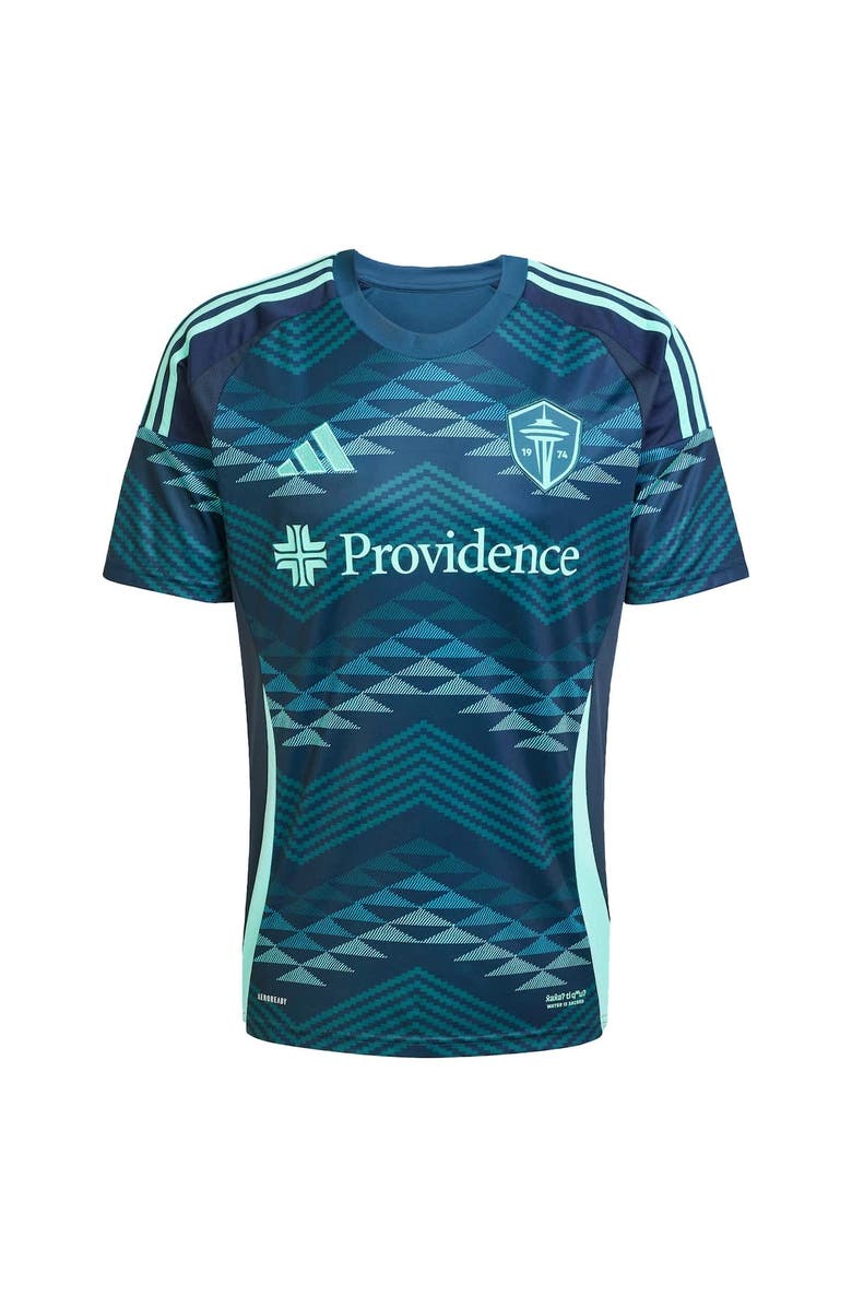 adidas Men's adidas Jordan Morris Blue Seattle Sounders FC 2025 The Salish Sea Kit Replica Player Jersey, Alternate, color,