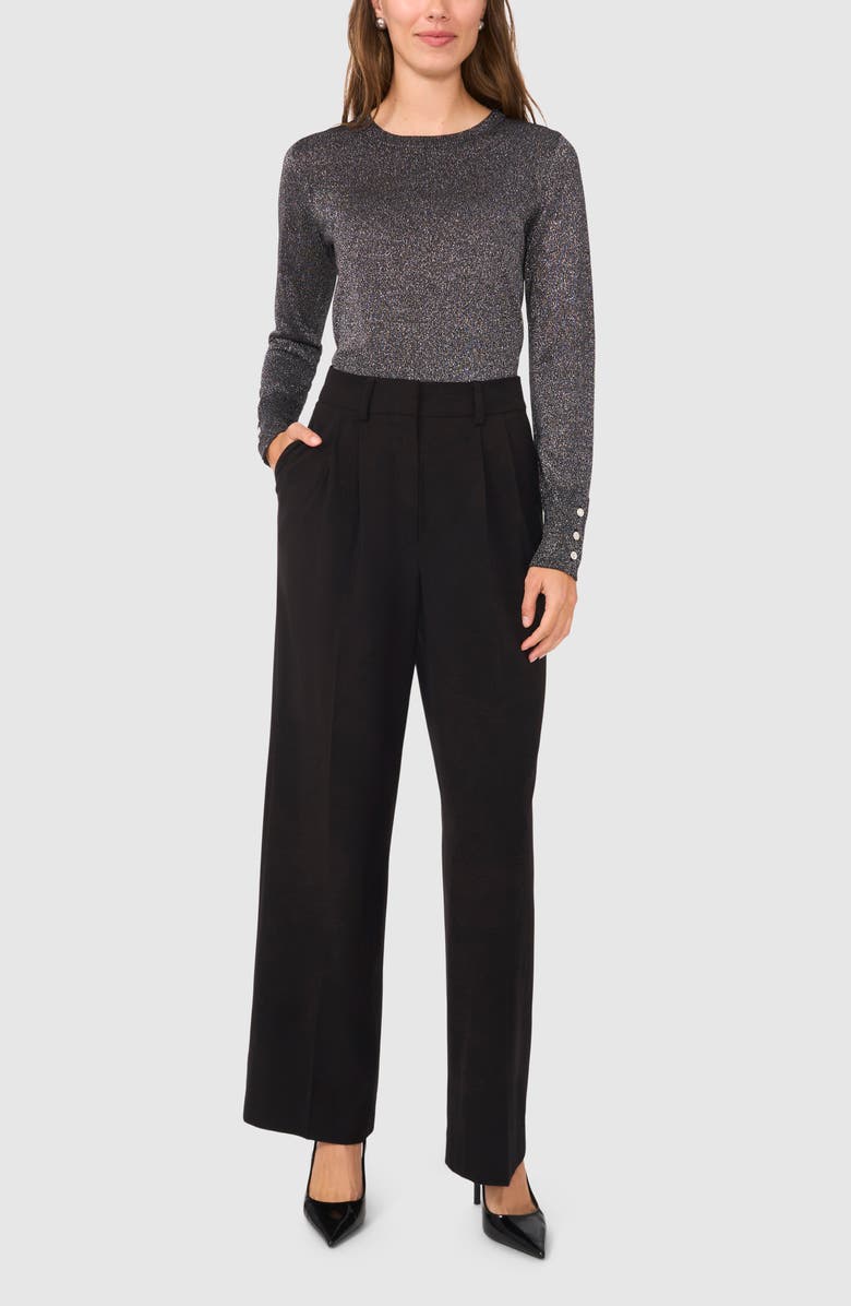 Halogen<sup>®</sup> Rhinestone Button Sweater, Alternate, color,