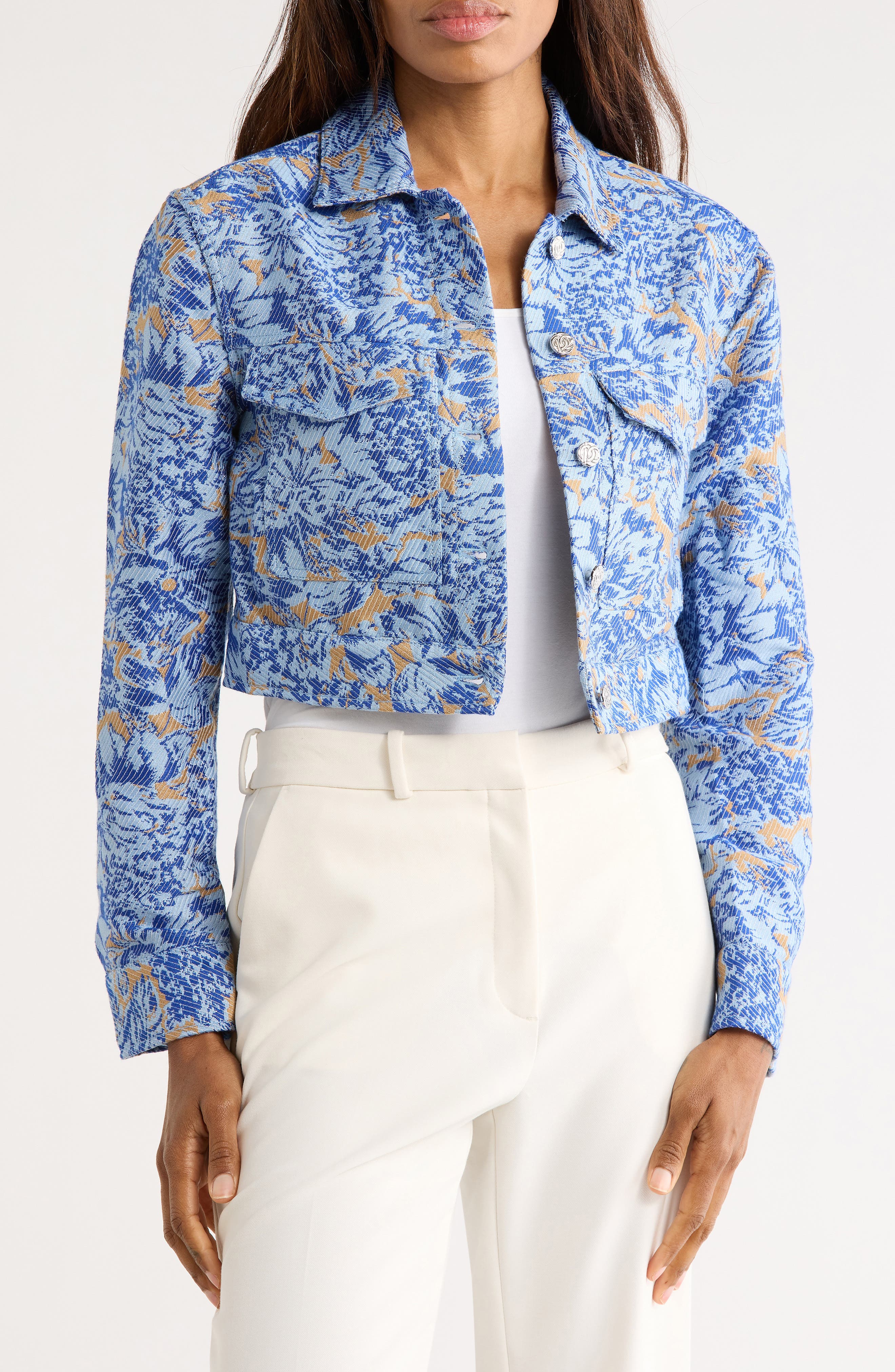 Derek Lam 10 Crosby Marc Pocket Front Jacket