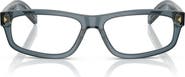 Prada 57mm Rectangular Optical Glasses