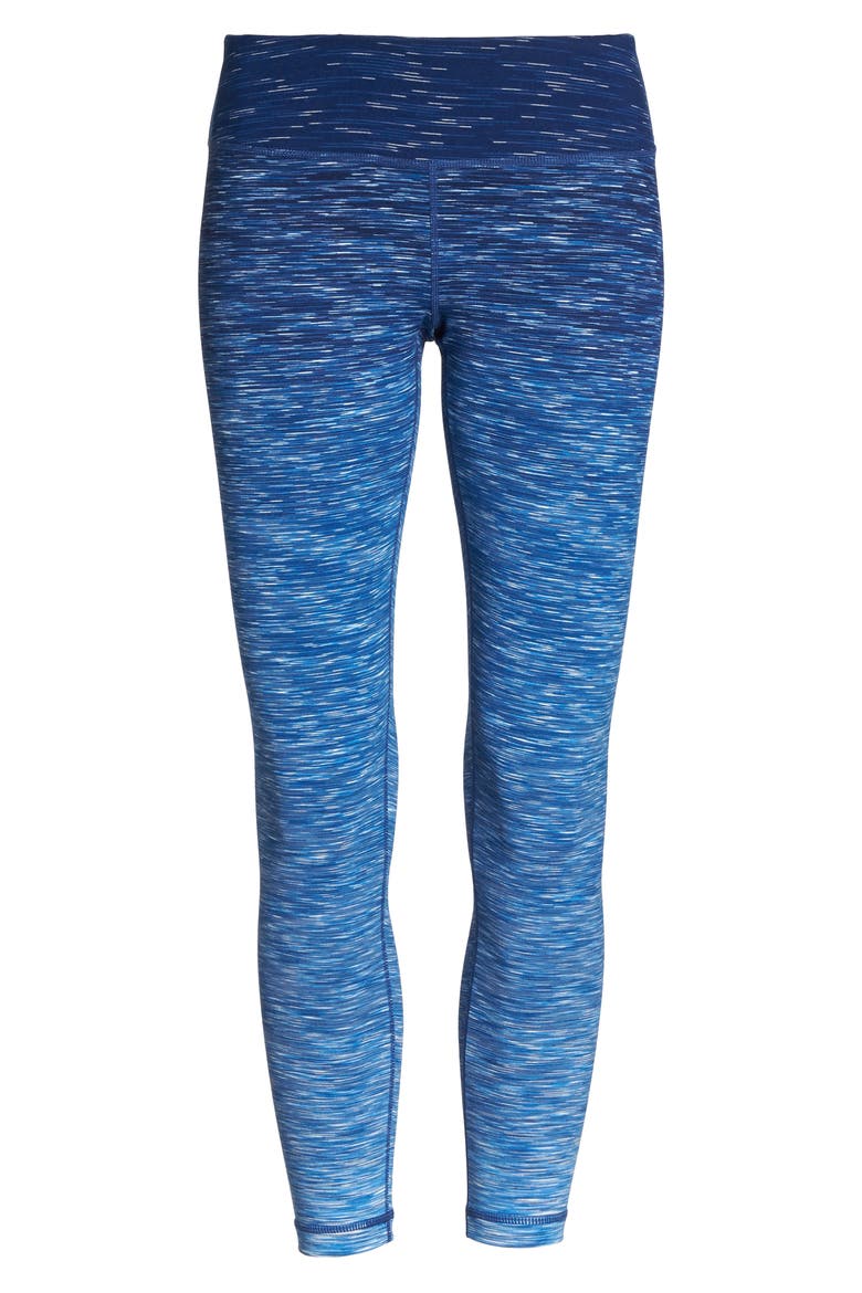 'Live In' Midi Leggings, Alternate, color, BLUE DEPTHS GRADIENT SPACEDYE