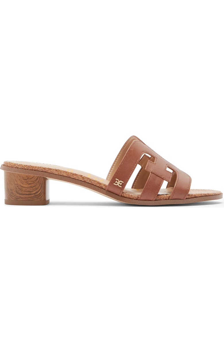 Sam Edelman Illie Slide Sandal, Alternate, color, Dark Bourbon
