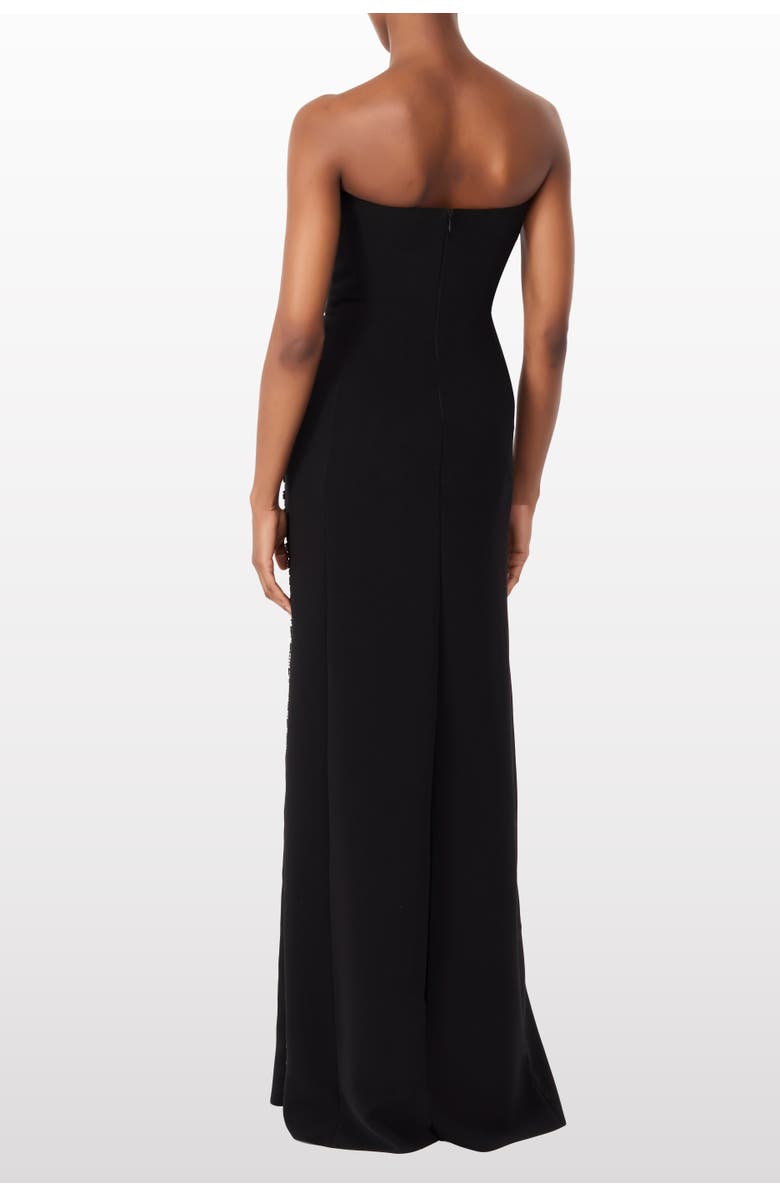 Jenny Packham Triumph Crystal-embellished Strapless Maxi Dress, Alternate, color, Liquorice