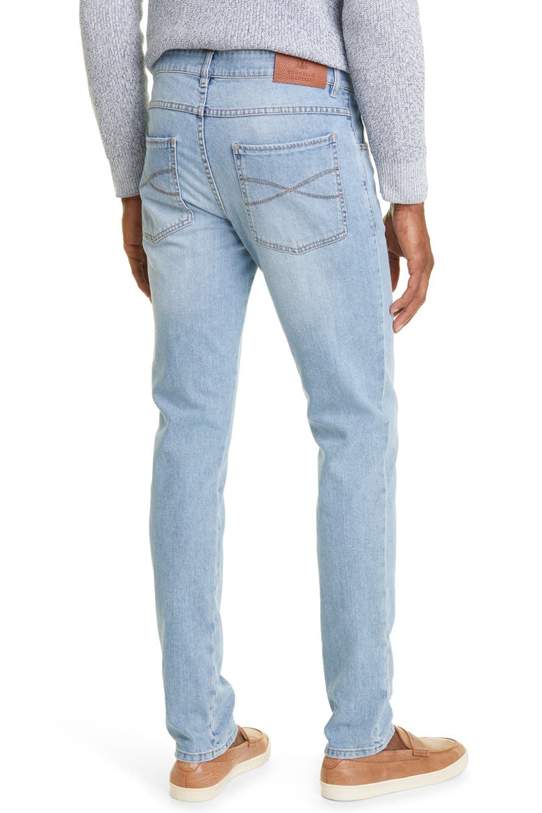 Stretch Denim Jeans, Alternate, color, LIGHT DENIM