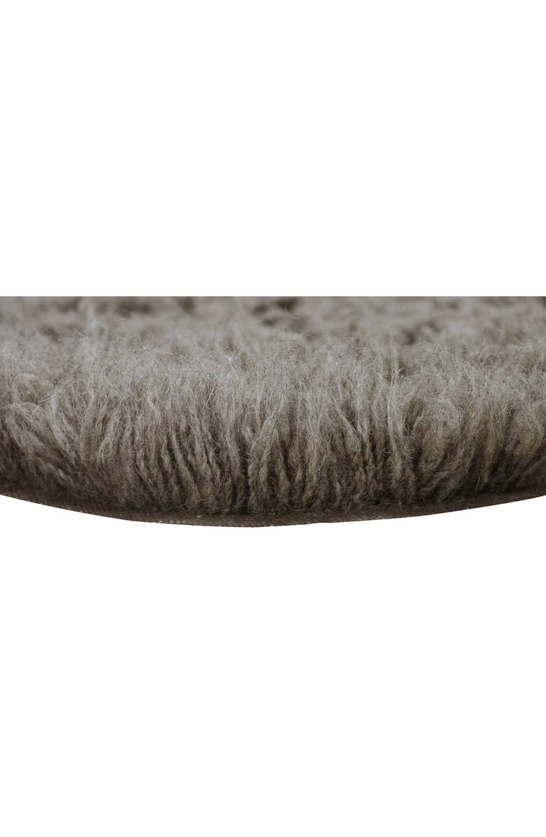 Lorena Canals Woolly Woolable Washable Wool Rug, Alternate, color, Grey