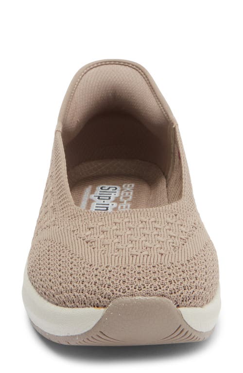 Skechers Slip-ins Cleo Swift Skimmer Flat In Nude