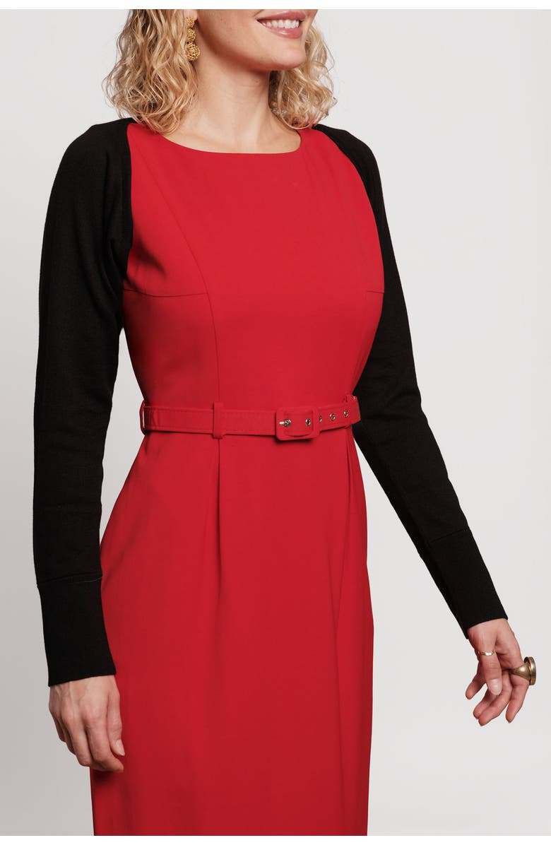 Frances Valentine Emmie Long Sleeve Shrug, Alternate, color, Black