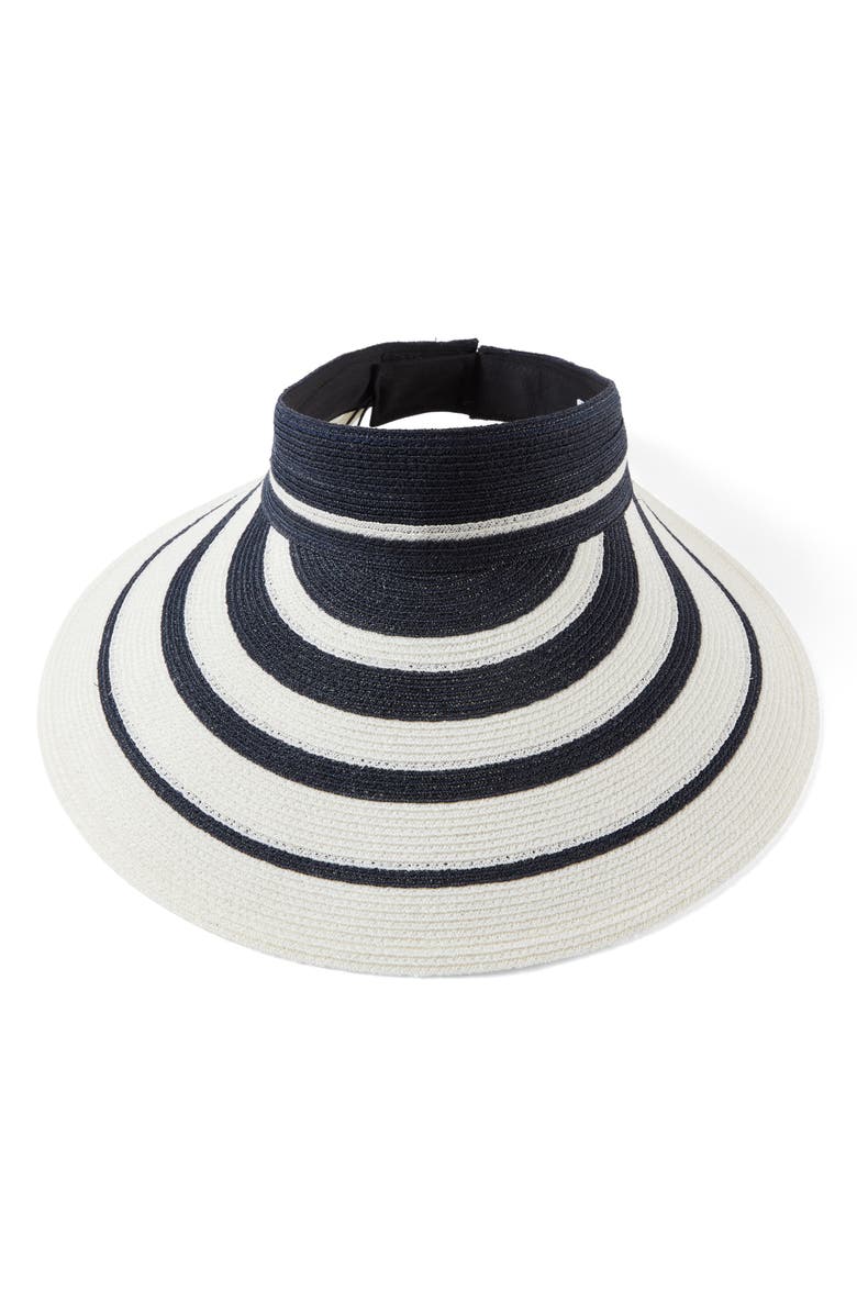 Eugenia Kim Trixie Wide Brim Packable Visor, Alternate, color, 