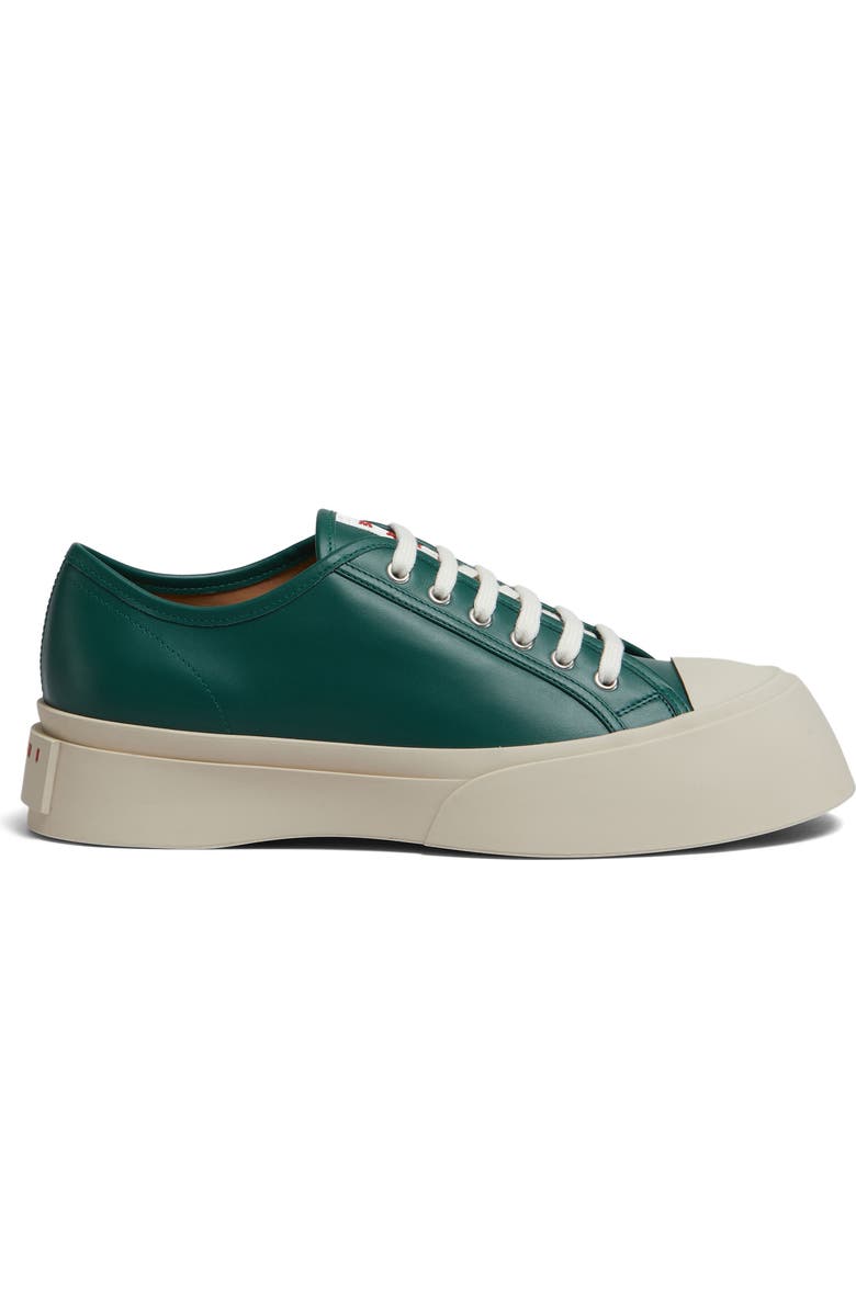 Marni Pablo Low Top Sneaker, Alternate, color, Forest Green