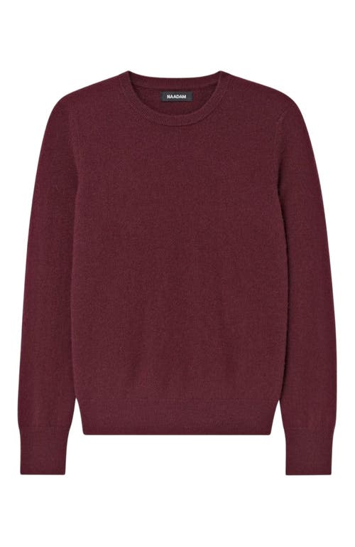 Naadam The Original Cashmere Sweater In Burgundy