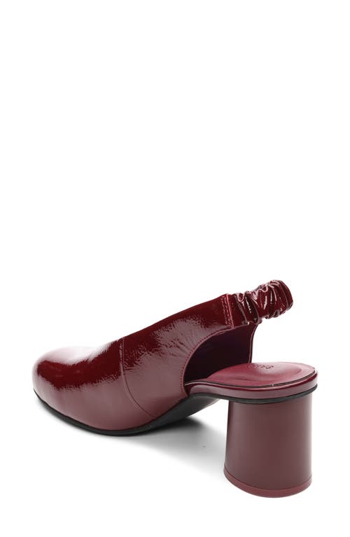 Sanctuary Opera Slingback Pump In Burgundy