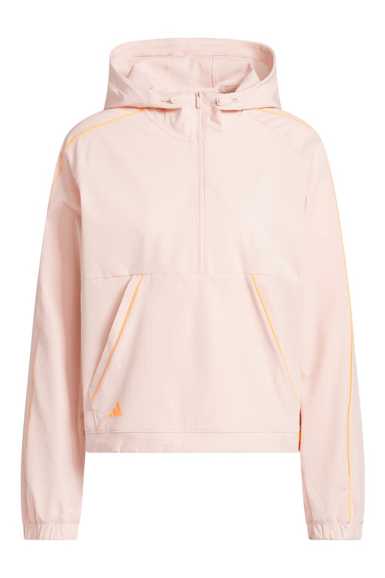 Ultimate365 Seersucker Quarter-Zip Pullover, Alternate, color, BLUSH PINK