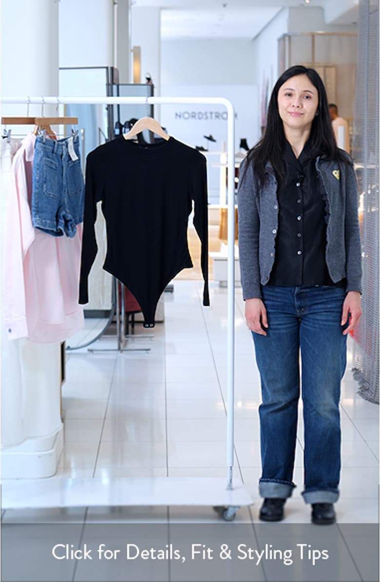 Sculpt Crewneck Bodysuit, sales video thumbnail