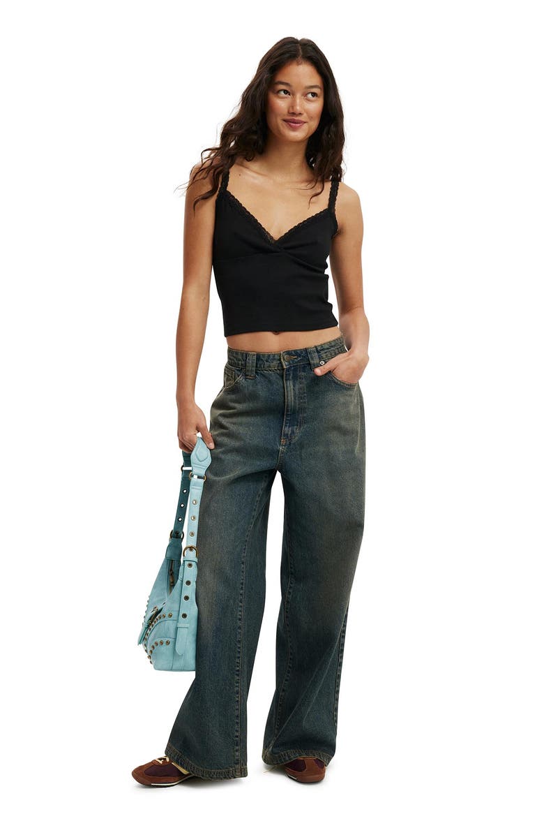 Cotton On Clare Lace Trim Tank, Alternate, color, 