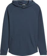 Swannies Luke Hooded Cotton Blend Performance Pullover