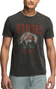 Lucky Brand Kansas City BBQ Cotton Graphic T-Shirt