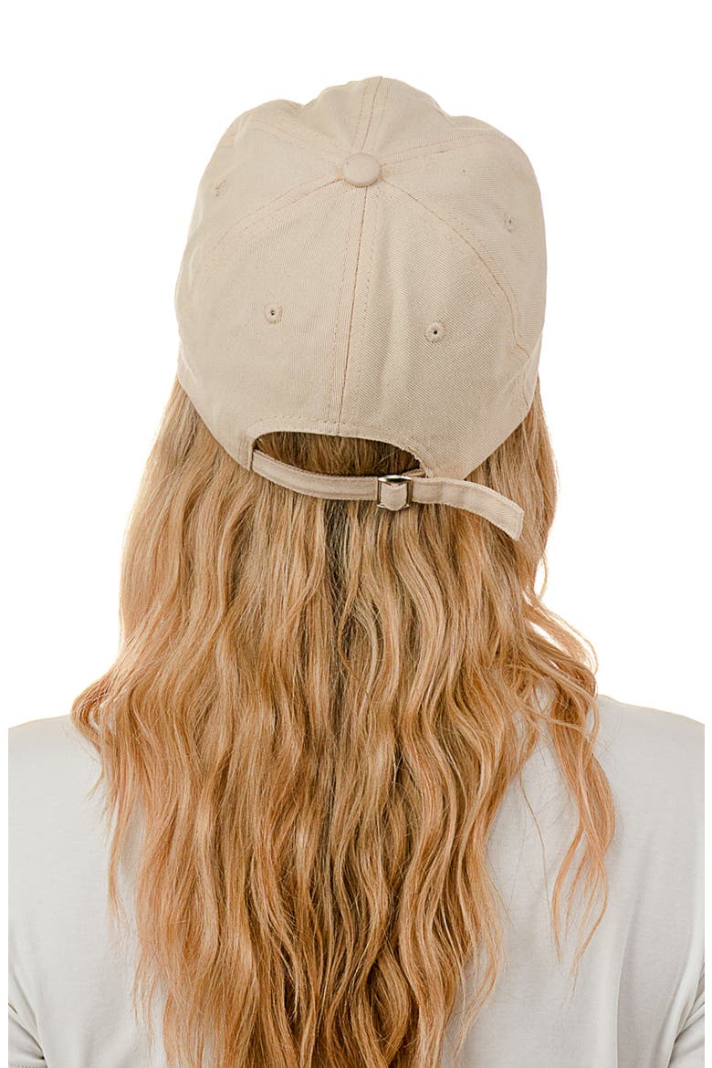 Icon Adjustable Baseball Cap, Alternate, color, NATURAL