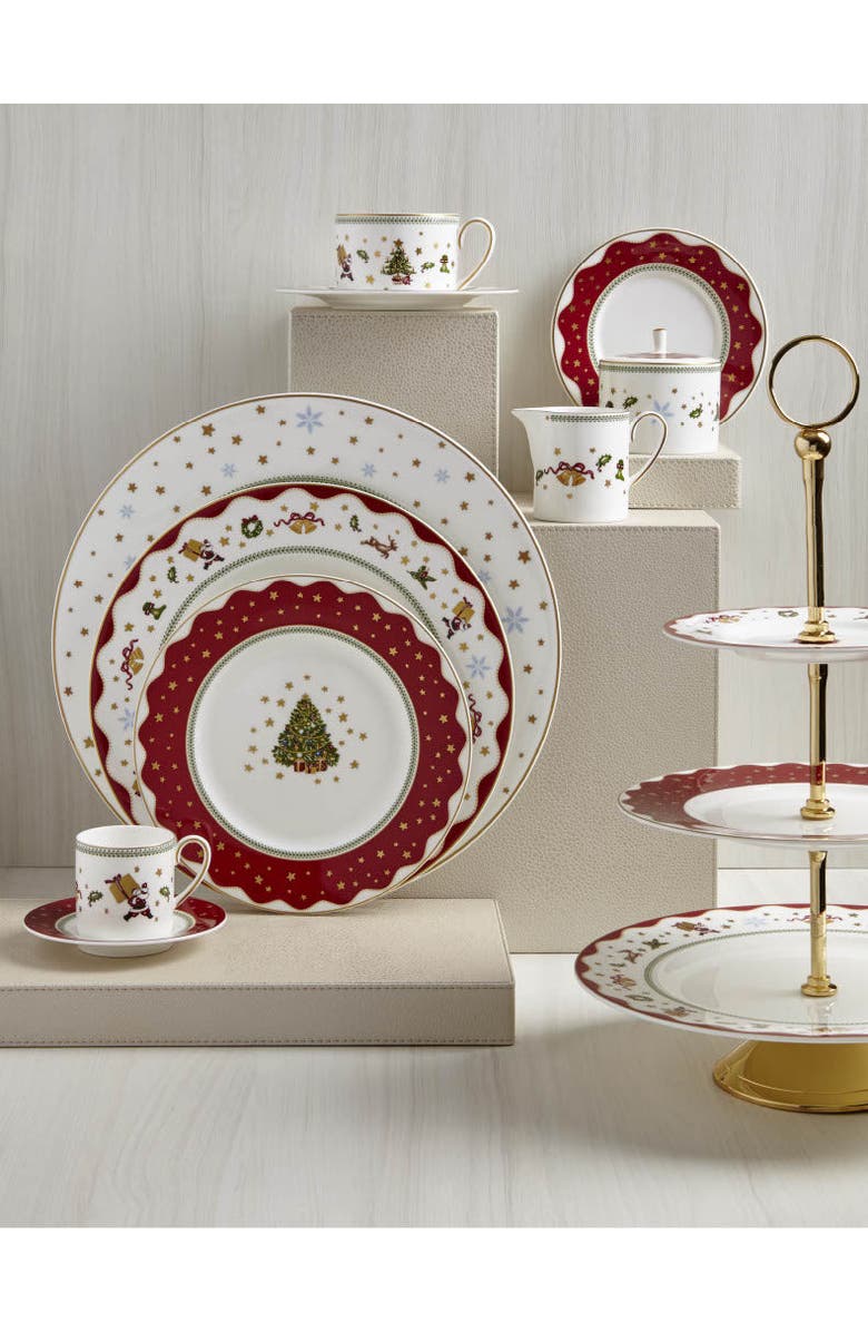 Prouna My Noel 3-Tier Cake Stand, Alternate, color, White