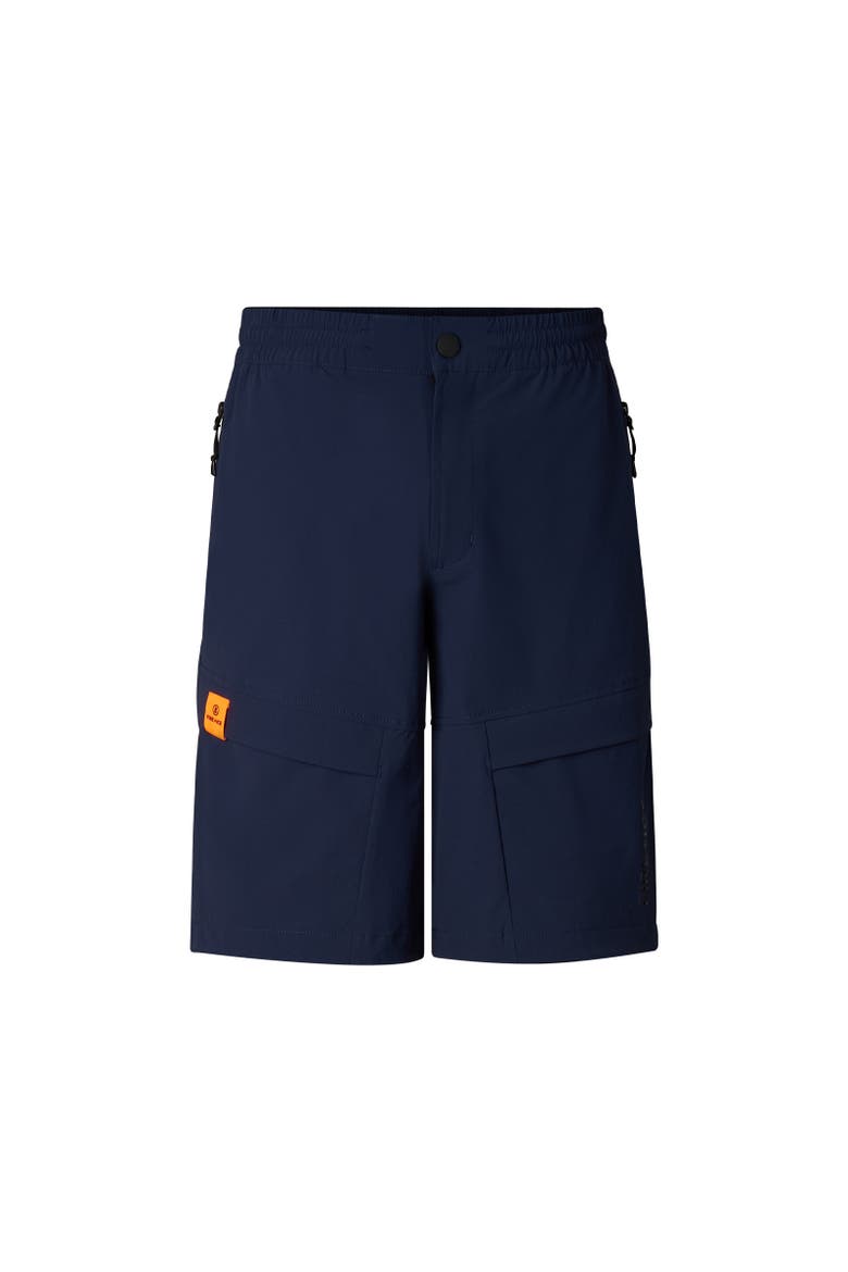 Caleb Functional Shorts, Main, color, Navy blue