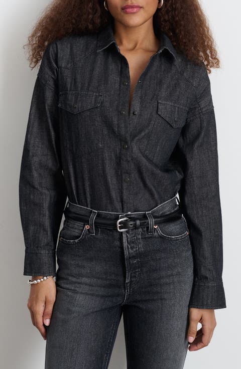 Denim Western Shirt