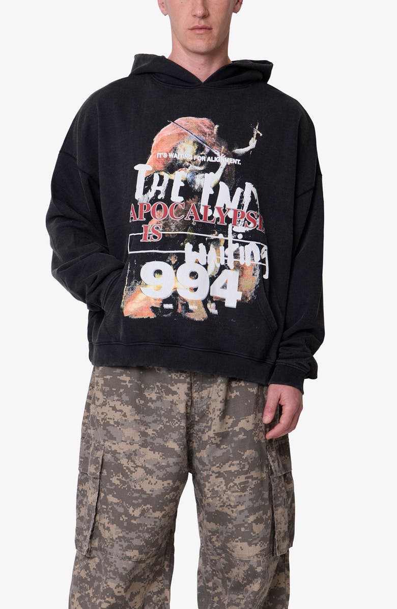 mnml The End Graphic Hoodie, Alternate, color, 