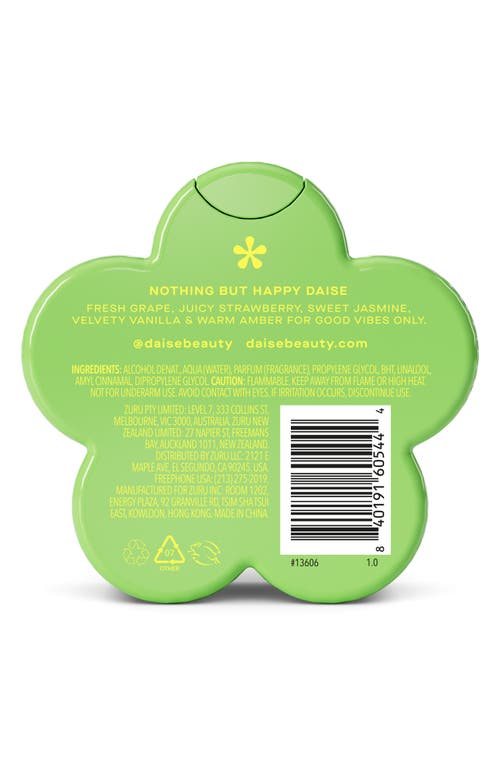 Daise Lowkey  Fragrance Body Mist In Yellow