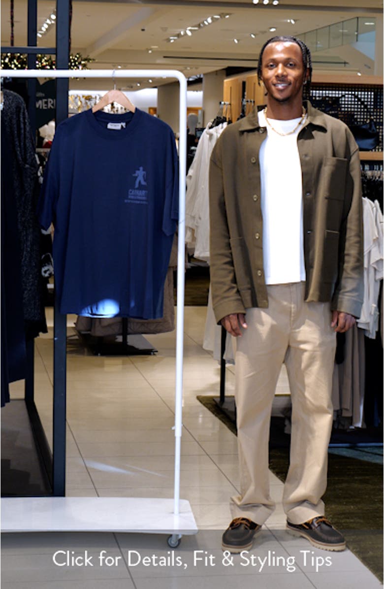 Distance Organic Cotton Graphic T-Shirt, sales video thumbnail