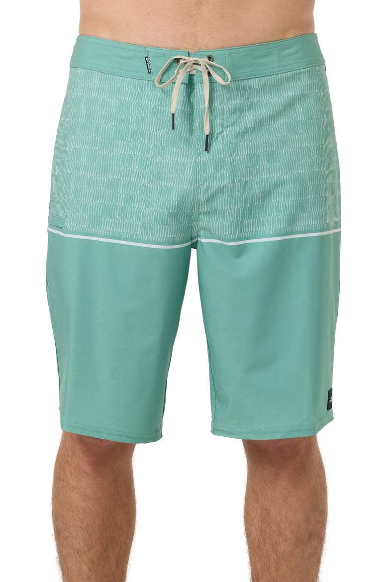 Hyperfreak Heat Block Swim Trunks, Main, color, GREEN