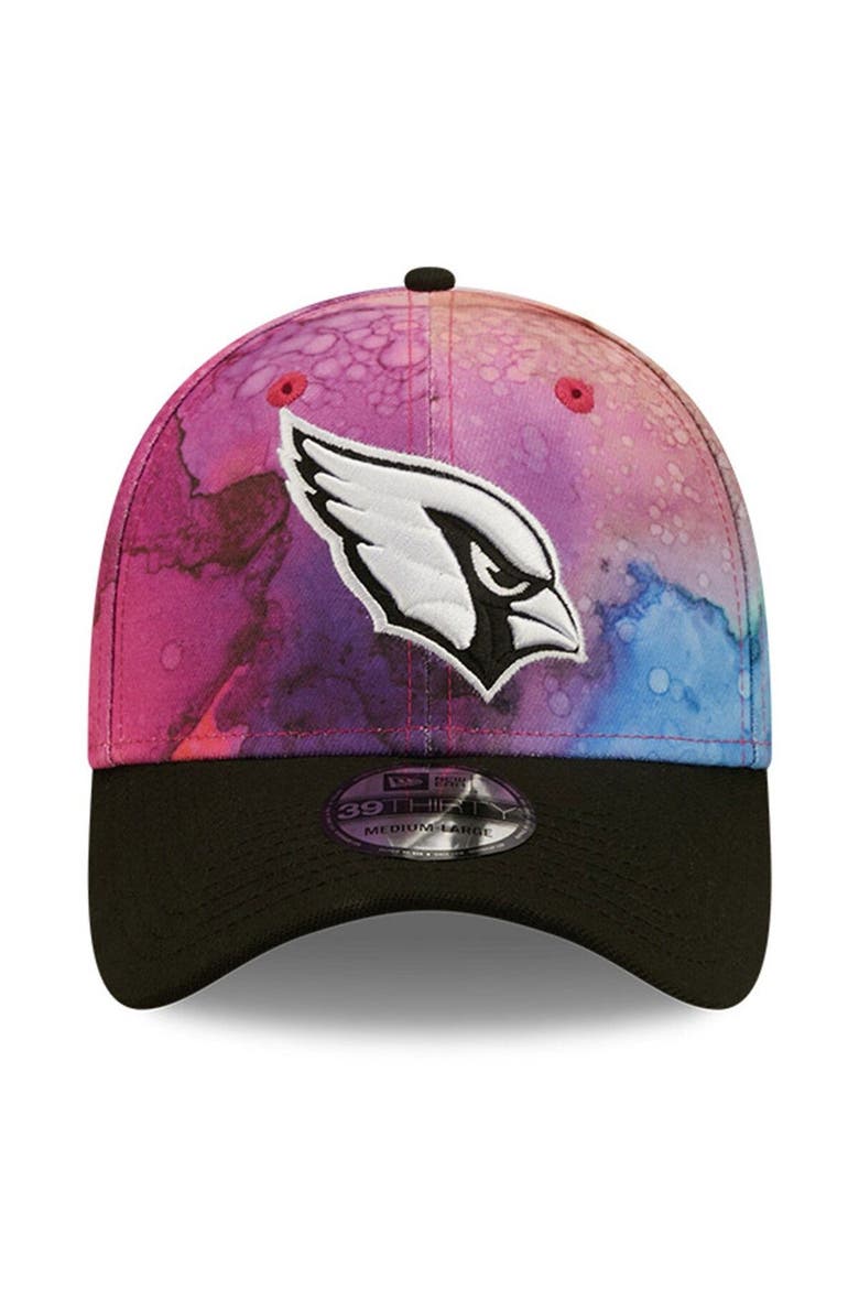 Men's New Era Pink/Black Arizona Cardinals 2022 NFL Crucial Catch 39THIRTY Flex Hat, Alternate, color, Pink