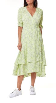 Scotch & Soda Wrap Midi Dress