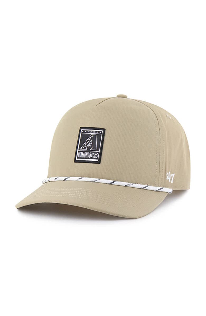 '47 Men's '47 Khaki Arizona Diamondbacks Cozumel Hitch Adjustable Hat, Main, color, 