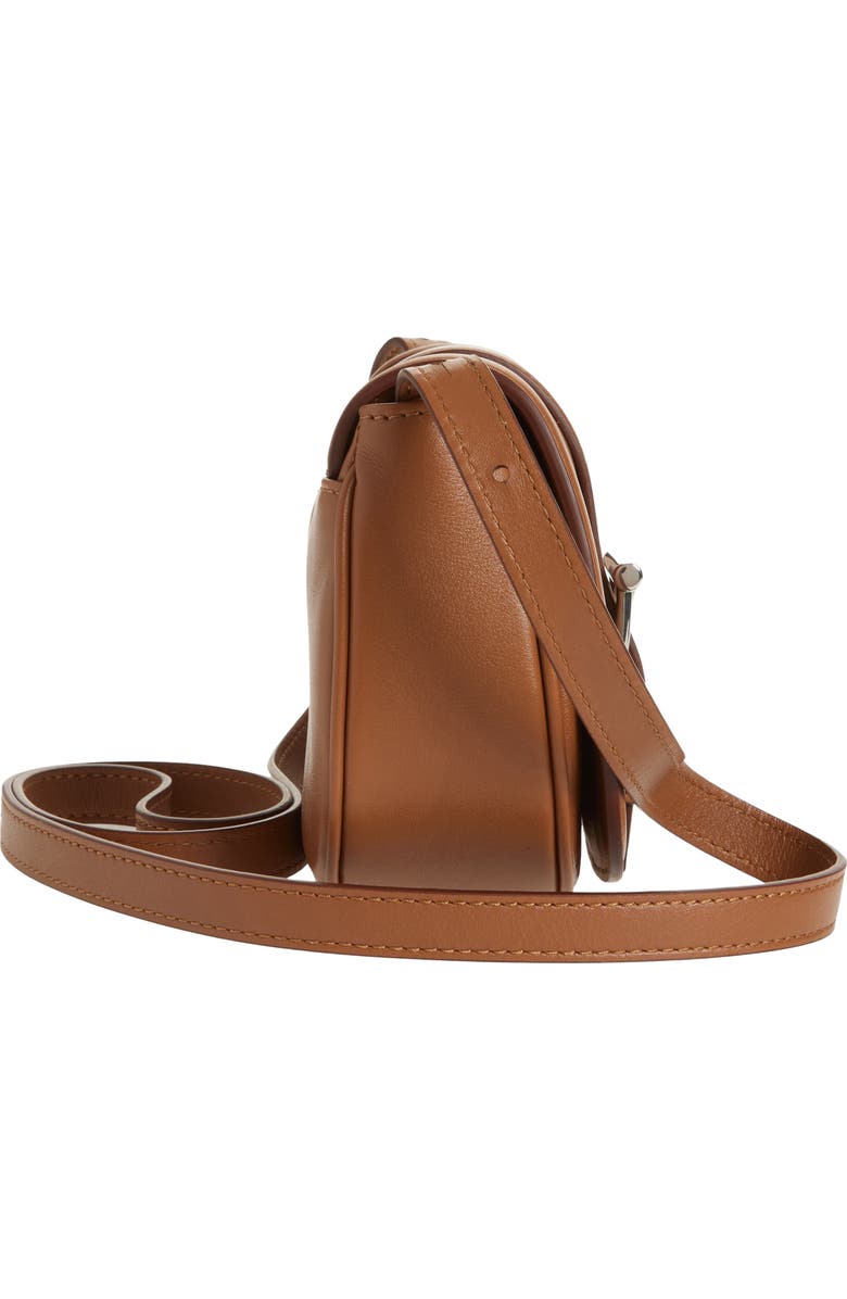 McQueen Mini T-Bar Shoulder Bag, Alternate, color, Tan Silver